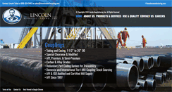 Desktop Screenshot of lincolnmanufacturing.com